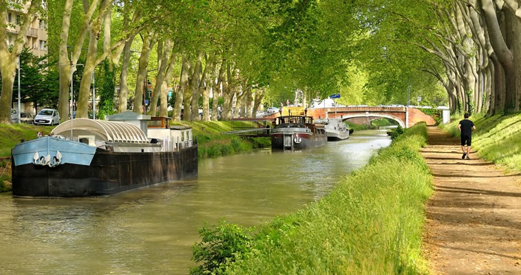 Canal du Midi as an alternative travel recommendation - cancel your Silicon Valley trip