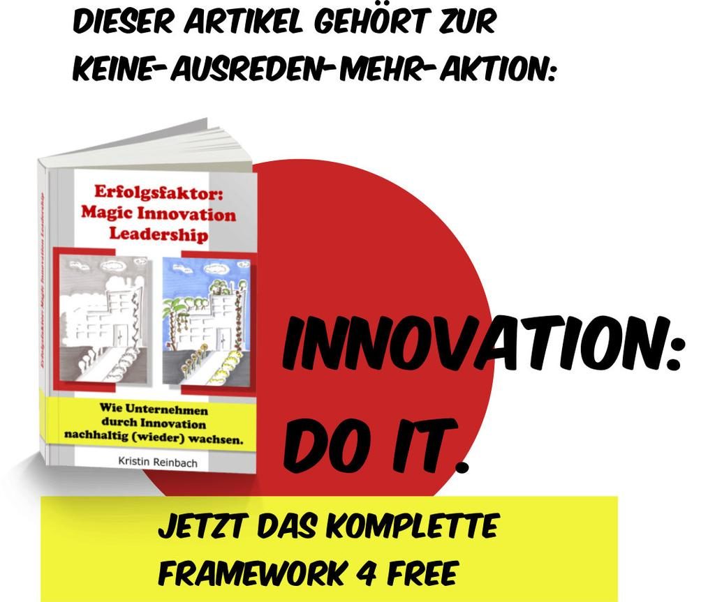 Aktionslogo InnovationDoIt krysalis consult Magic Innovation Leadership Framework