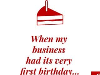 Happy Birthday, dear Business